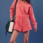 Free People Movement Intercept Romper NWOT Hibiscus Pink Small Photo 0