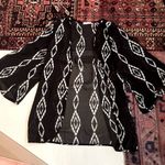 Body Central Print swim coverup cardigan Photo 0