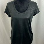 Mossimo black short sleeves top women’s size small perfect Photo 0
