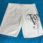 Fox Rider Co. Board Shorts Sz 7 White Photo 0