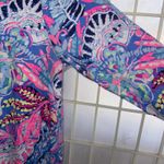 Lilly Pulitzer Amina Fantasy Garden Preppy Designer Floral Dress Size XL Photo 2