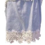 BLANK NYC Blank‎ NYC Perfect Strangers Lace Trim Linen Tank NWT Size Large Photo 3