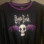 Unique Vintage Corpse Bride Black and Purple Sweater Photo 2