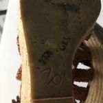 DV Dolce Vita 4" Heel Wedges Sandals Brown Braided Leather Espadrilles S… Brown Size 8.5 Photo 4