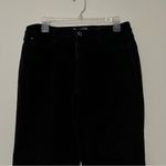 Faded Glory  black corduroy flare‎ pants size 10 Y2K Photo 1