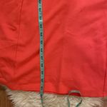 Theory Daniko Pryor Mini Dress Coral Sz S Stretchy Sleeveless Ponte Tank Photo 12