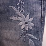 Loft Floral jeans women size 6 Photo 4