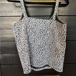 Madewell Daisy Jacquard Tie-Front Cami Top floral Photo 4
