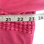 Bonworth Vintage Pink Button Cardigan w Fun, Feminine Detail. Size Large Petite Photo 4