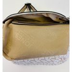 Jones New York Signature Fanny Bag Belt Off White Gray Front & Back Zipper Photo 8