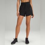 Lululemon WovenAir High-Rise Hiking Short 4” Black Size 6 NWT Retired Edition Photo 1