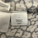 Anne Klein  long sleeved black and white animal print wome's blouse XL‎ Photo 7