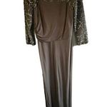 David Meister  Sequin Maxi gown formal‎ dress Size 6 Photo 0
