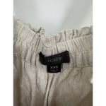 J. Crew Relaxed 100% Linen Jumpsuit Women XXS Tan Wide Leg Minimalist Beach Brown Photo 3