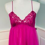 Lily Of France Rosa Puleo-Szule 70's Sheer Chiffon Lingerie Slip Dress Medium Photo 7