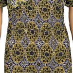 AREA STARS Aurora Smocked Mini Dress with puff sleeves and ruffles Medium EUC Black Photo 3