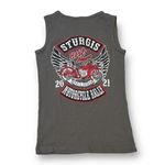 Vance Biker Wear Sturgis 2021 Motorcycle Rally Size small Gray Photo 0