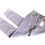 Boohoo NWT Gray Side Split Straight Leg Jean Photo 1