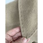 Marvin Richards Womens Vintage Tan Wool Cashmere Blend Overcoat Size 14 Trench Photo 2
