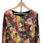 Simply Be Floral Long Sleeve Lace Detail Romper size 18 NWT Photo 1