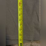 Seven7  Waffle Dusty Mauve Top Small With Button Detail Thermal V Neck EUC Photo 5