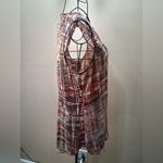 White House | Black Market NWOT Women's Sleeveless Patterned Top Photo 7