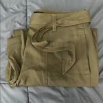 Ann Taylor  Drapey Tie Waist Pants Size 6 Shaded Palm Photo 1