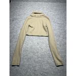 Pretty Little Thing Sweater Womens 2 Ribbed Turtleneck Crop Top Long Sleeve Pullov Photo 5