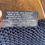 Wooden Ships  Paola Buendia Heart Flag Sleeveless Knit Lightweight Top Navy Photo 4