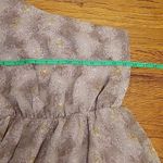 Crimson & Clover Dandelion Print One Shoulder Bell Sleeve Mini Dress Party Homecoming‎  Size M Photo 3