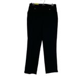 Hilary Radley Black High Rise Slim Fit Ankle Length Ponte Dress Pants Womens S Photo 1
