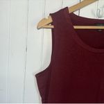 Talbots  Tank Top Burgundy Size L Photo 1