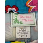 Bamboo Traders Retro Floral Print Cotton Shorts Size 10 Photo 4