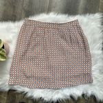 Promod French Designer Skirt Orange White Size 6 Orange Photo 5