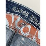 Gazoz Jeans Womens Size 8 Straight Leg Denim Inseam 32" Cross Pants Blue Photo 4