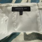 Lafayette 148 New York Pencil‎ Skirt Womens Size 4 Osprey Multi Printed Blue New Photo 3