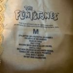 Women's Yellow Cropped Flintstones Graphic Tank Top Photo 1