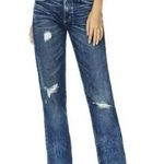 Carmar Luna Distressed Straight Leg Denim Jeans Hi Photo 0