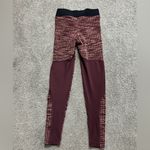 Nike  Pro Hyperwarm Tights Burgundy Crush/Black size Small Photo 8