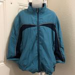 Bcg 2000s Y2K style Retro  slouchy oversize baggy streetwear blue black zip up jacket   Measurement in pics Excellent condition Photo 0