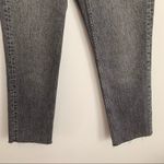 Topshop NWOT  High Rise Raw Waist Cropped Straight Jeans Size 26 Photo 4