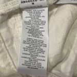 Coach  White Logo Denim Shorts Womens 6 Designer Quiet Luxury Resort Summer Prep Photo 8