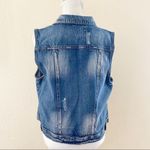 Bongo Jean denim vest with pockets Size XL Photo 2