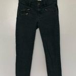 J.Crew  Zipper Skinny Jeans Green 24 Photo 0