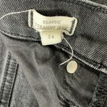 Madewell Women’s Classic Straight Jean in Lunar Wash w/ Raw Hem - Size 24 Photo 5