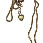 Betsey Johnson 17"+ 2" Purple Rhinestone Flamingo Long Goldtone Chain Necklace Photo 4