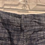 Merona  Women's Classic Blue White Tweed Ankle Pants Size 14 Career‎ Casual Photo 5
