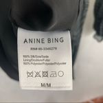 ANINE BING Elliana Asymmetrical Zebra Print 100% silk mini dress Photo 6