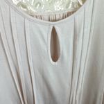 Cable & Gauge Woman Light Pink Long Sleeve Lace Trim Lightweight Blouse Size 1X Photo 2