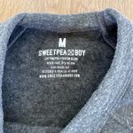 Sweet Pea Gray Sweatshirt Pacific Northwest Size Medium NWOT Photo 1